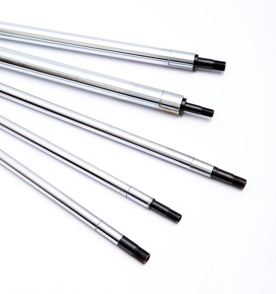 Piston shaft for shock absorber