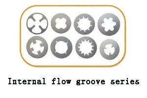 Internal flow groove series