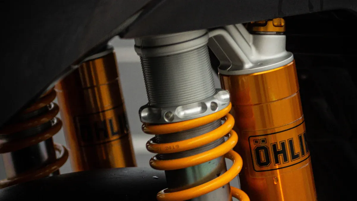 Chrome Silicon Steel in Coil Over Springs