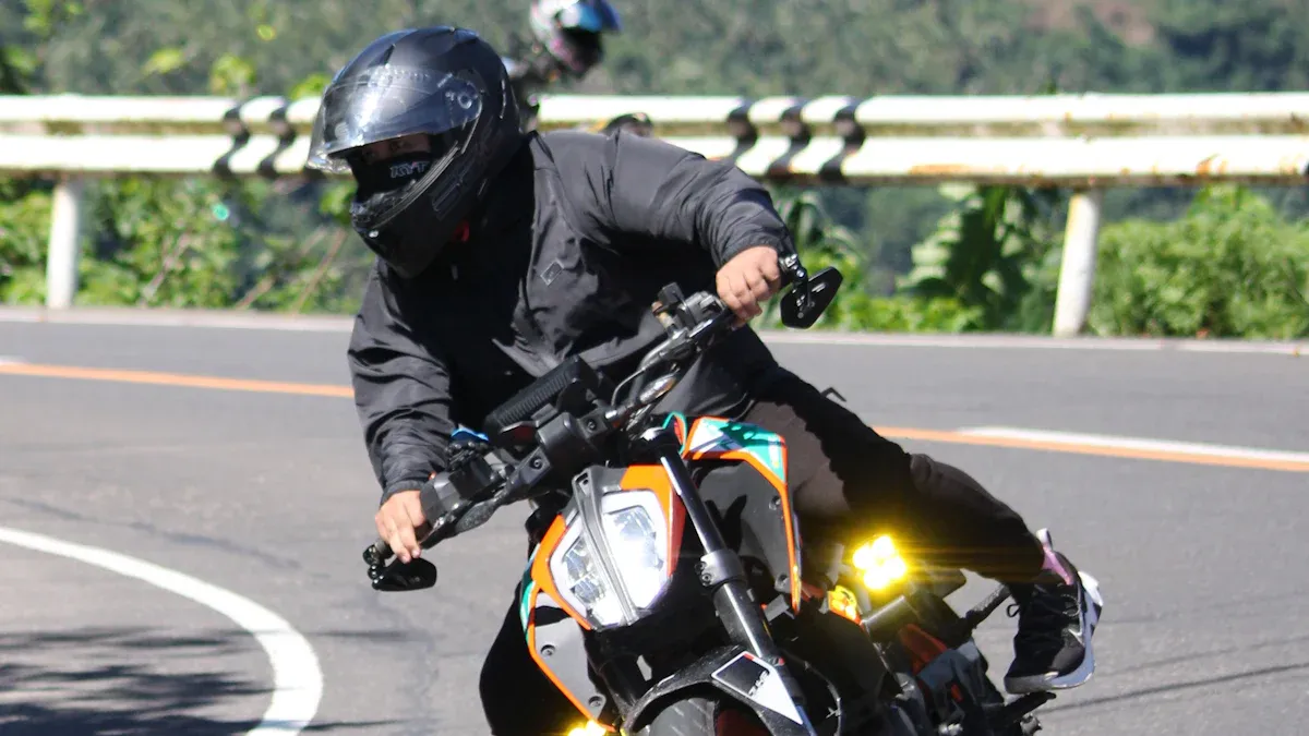 Why Motorcycle Shock Springs Matter for Cornering